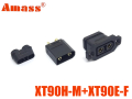 Роз'єм силовий комплект XT90H-M+XT90E-F Amass чорний (female+male, тато+мама) Роз'єм силовий комплект XT90H-M+XT90E-F Amass чорний (female+male, тато+мама)
